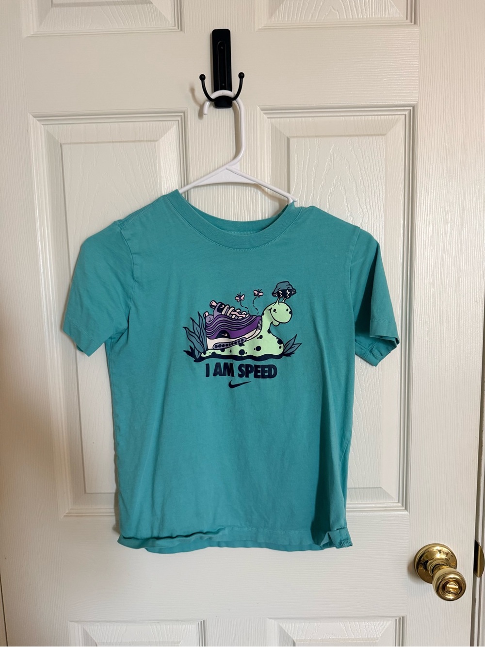 Nike Kids' 'I Am Speed' Graphic Tee - Teal